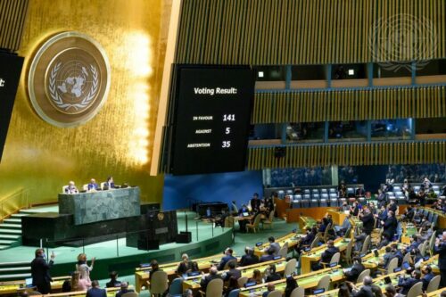 Assemblée générale ONU sur l’Ukraine